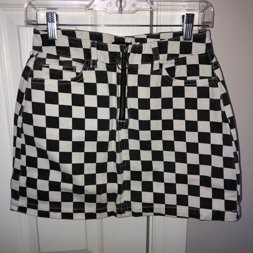 BDG Checker Skirt
